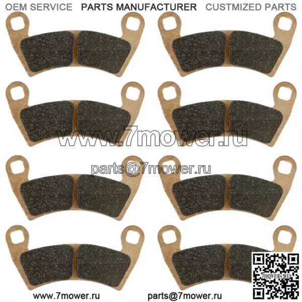 Передние и задние тормозные колодки для Polaris RZR XP 1000 2014-2017 Sintered (для: Polaris) - Image 3