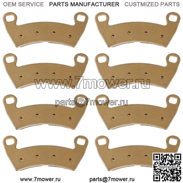 Передние и задние тормозные колодки для Polaris RZR XP 1000 2014-2017 Sintered (для: Polaris) - Image 4