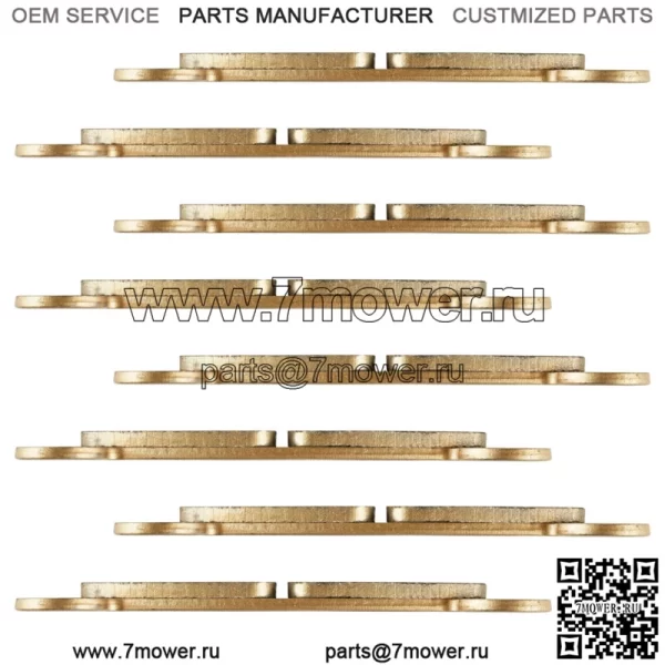 Передние и задние тормозные колодки для Polaris RZR XP 1000 2014-2017 Sintered (для: Polaris) - Image 5