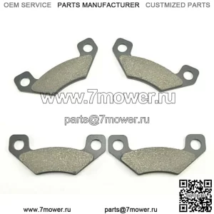 Подходит для Gator TX 4PX HPX Trail 4x2 4x4 2004-2011 2 комплекта передних тормозных колодок John Deere (для: John Deere Gator TX)