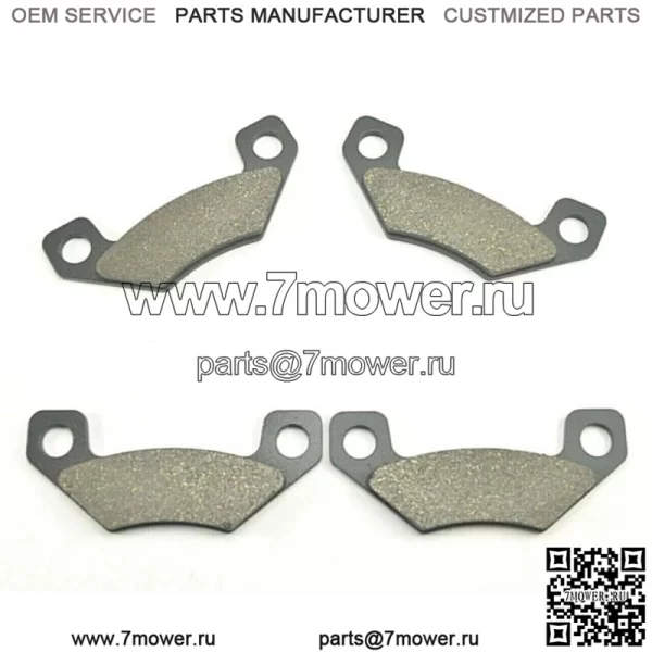 Подходит для Gator TX 4PX HPX Trail 4x2 4x4 2004-2011 2 комплекта передних тормозных колодок John Deere (для: John Deere Gator TX)