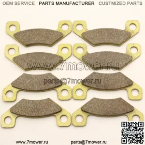 Передние и задние тормозные колодки MC для John Deere Gator HPX 4x2 4x4 04-2011/TX 4PX 04-05 (для: более одного автомобиля)