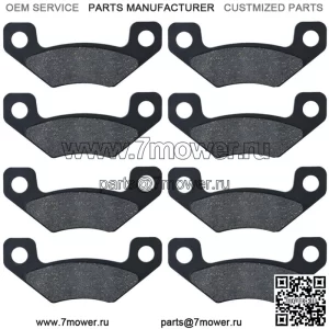 4 пары тормозных колодок F&R для John Deere Gator TX 4PX HPX Trail 4x2 4x4 2004-2011 гг. (Для: более одного автомобиля)