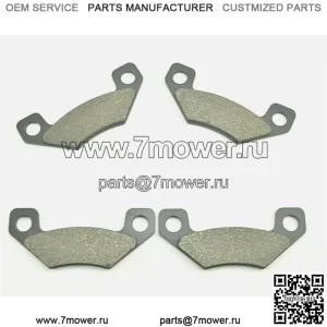 Подходит для Gator TX 4PX HPX Trail 4x2 4x4 2004-2011 (2 комплекта) Задние тормозные колодки John Deere (для: John Deere Gator TX)