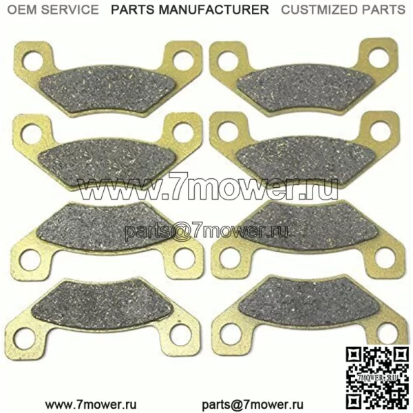 Передние и задние тормозные колодки для John Deere TX Gator Utility Turf...
