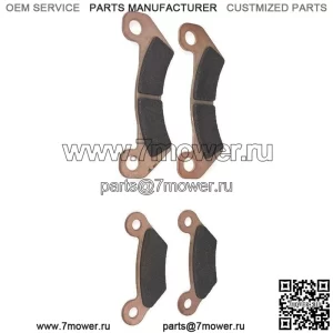 Передняя и задняя тормозная колодка для TX Turf 4x2 TX4x2 XUV 620i 625i 825i John Deere Gator