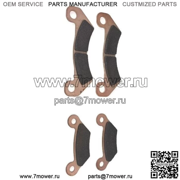 Передняя и задняя тормозная колодка для TX Turf 4x2 TX4x2 XUV 620i 625i 825i John Deere Gator