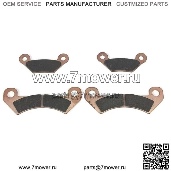 Передняя и задняя тормозная колодка для TX Turf 4x2 TX4x2 XUV 620i 625i 825i John Deere Gator - Image 3
