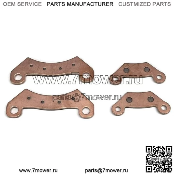 Передняя и задняя тормозная колодка для TX Turf 4x2 TX4x2 XUV 620i 625i 825i John Deere Gator - Image 4