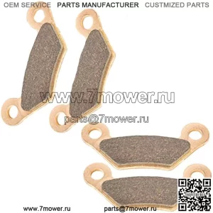 2 передние или задние тормозные колодки, совместимые с John Deere Tx Gator/Tx Turf Gator после 050000
