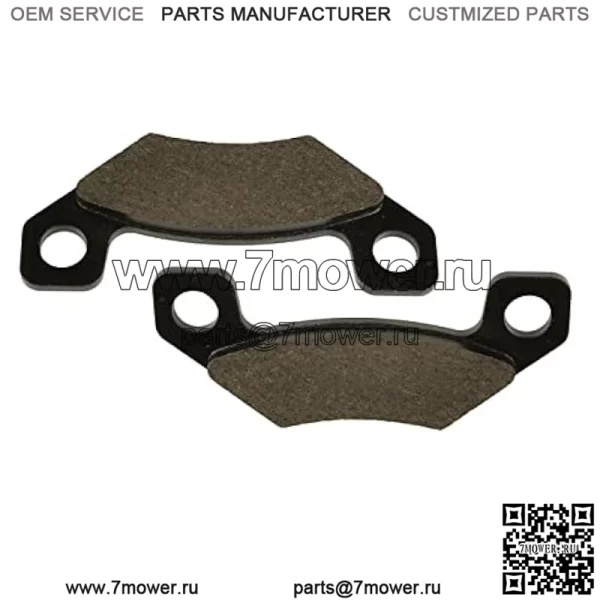Передние или задние тормозные колодки, совместимые с John Deere Gator HPX 4X4 4x2 Diesel VGA12182 VGA12183