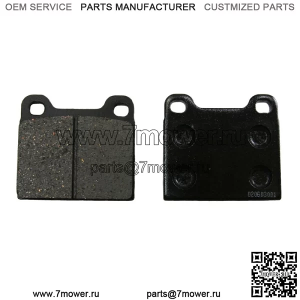 Полуметаллические тормозные колодки для Ski-Doo заменяют OEM-№ 415053600 и 415129172.