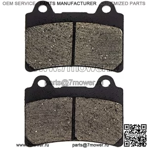 Комплект тормозных колодок для Yamaha Royal Star Road FZR1000 FZR400S TMD850 4NK-W0046-00, органический, передний, задний