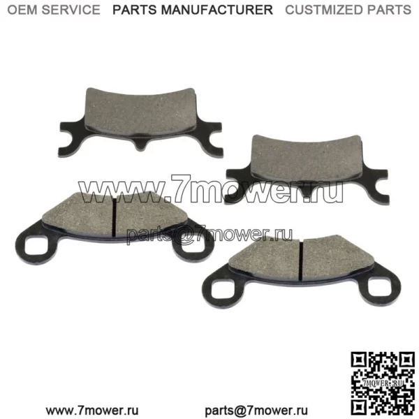Тормозные колодки для Polaris Sportsman 800 EFI Intl HO 2005-2008, передние и задние тормоза (для: Polaris Sportsman 800)