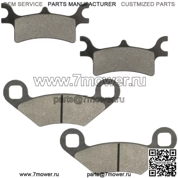 Тормозные колодки для Polaris Sportsman 800 EFI Intl HO 2005-2008, передние и задние тормоза (для: Polaris Sportsman 800) - Image 5