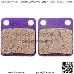 Тормозные колодки из углеродного волокна подходят для Yamaha Grizzly 350 YFM350FGI 4x4 IRS/YFM350G 2007 08 09 10 2011 г., 2007 08 2009 г. для Yamaha Big Bear 250 YFM250B