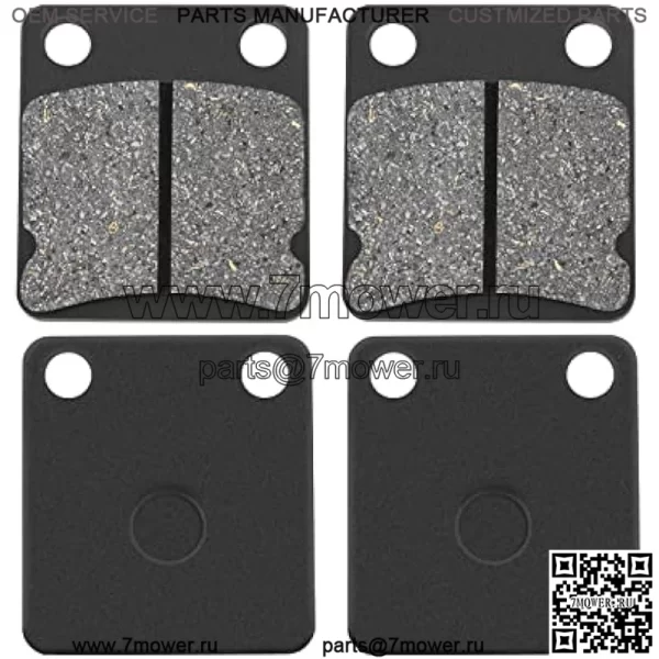 Запасные тормозные колодки FA54 для Yamaha YFM400 YFM 400 Kodiak 1999-2006 Grizzly 400 450 YFM450 Wolverine Kodiak Big Bear YFZ350 YFZ350 Warrior Banshee 1995-2009 YFM 350 Grizzly Auto IRS 4x4 2007-2011
