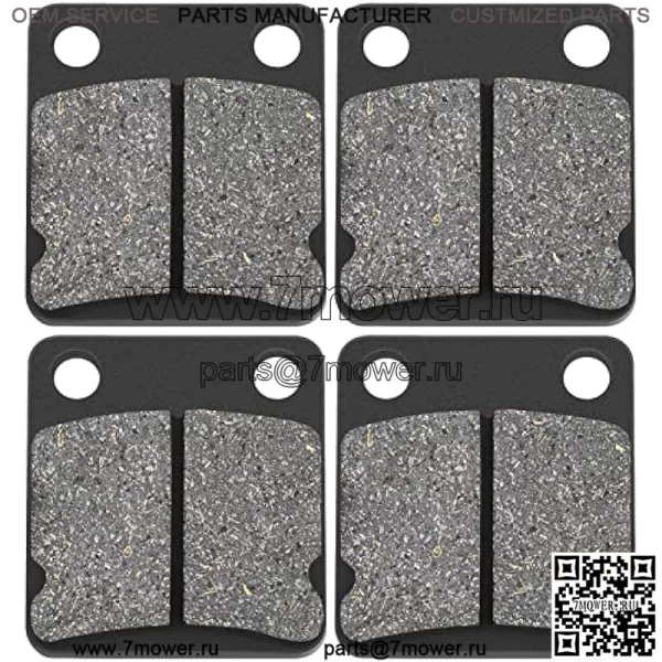 Тормозные колодки для Yamaha Grizzly 400 450 YFM400 YFM450 Wolverine Kodiak Big Bear YFZ350 YFZ350 Warrior Banshee Передние тормозные колодки 1995-2009 1999-2006 2000-2012 2007-2013