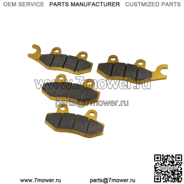 Kawasaki Teryx Teryx4 750 800 2008-2023 Комплект керамических тормозных колодок передних (для: более одного автомобиля)