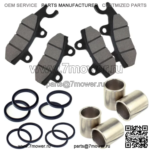Поршни переднего тормоза и тормозные колодки для Yamaha Rhino 660 YXR660 YXR 660 2004-2007 гг. (Для: Yamaha Rhino 660 2006 г.)