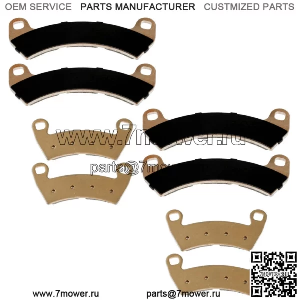 Передние и задние тормозные колодки для Polaris RZR XP Turbo/RZR XP 4 Turbo 2016–2021 гг. - Image 5