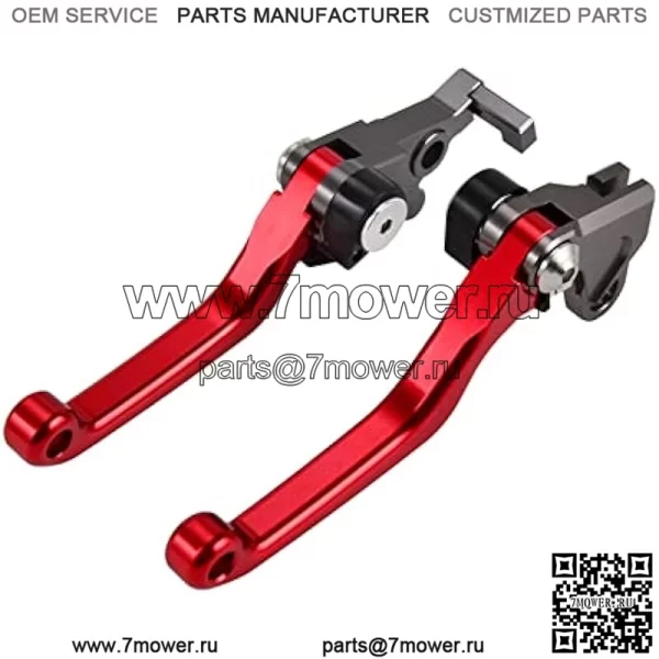 Для XR650L для XR 650L 650 L 1993-2022 2021 2020 2019 2018 2017 2016 2015 Мотоцикл тормозной рычаг сцепления Алюминиевые аксессуары Ручка тормоза сцепления (цвет: красный)