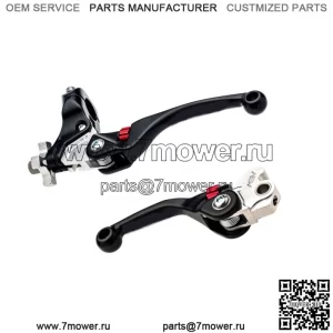 2007-2024 Yamaha 700/R F4 Series ПАРНЫЙ КОМПЛЕКТ Рычагов тормоза и сцепления, черный (для: более одного автомобиля)