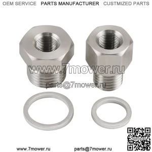 Адаптер датчика давления масла LS, сменный двигатель, вилка M16x1,5, внутренняя резьба 1/8 NPT, детали LS1 (для: более одного автомобиля)