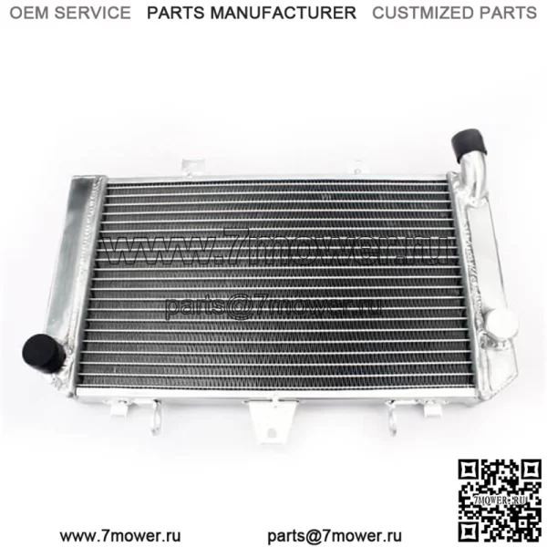 Изготовленный на заказ алюминиевый радиатор мотоцикла для Kawasaki
