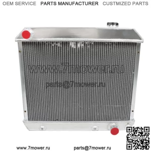 3-х рядный алюминиевый радиатор для грузовика V8 CC284 Chevy C10 C20 C30 K10 1963-1966 годов