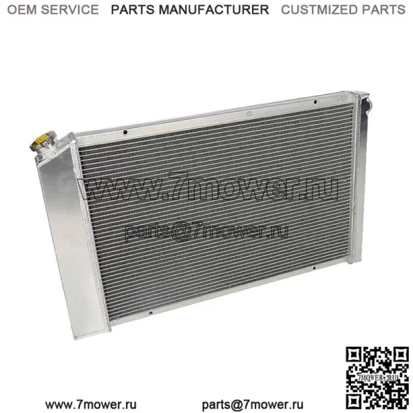 Для Chevy 1970-81 Camaro/1978-87 Monte Carlo 3-х рядный алюминиевый радиатор + кожух вентилятора - Image 4