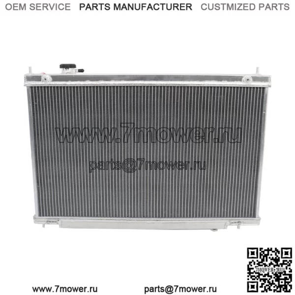 2-рядный алюминиевый радиатор на 2004-2007 годы Infiniti G35 Coupe 2005 2006 2003 3.5L V6 - Image 4