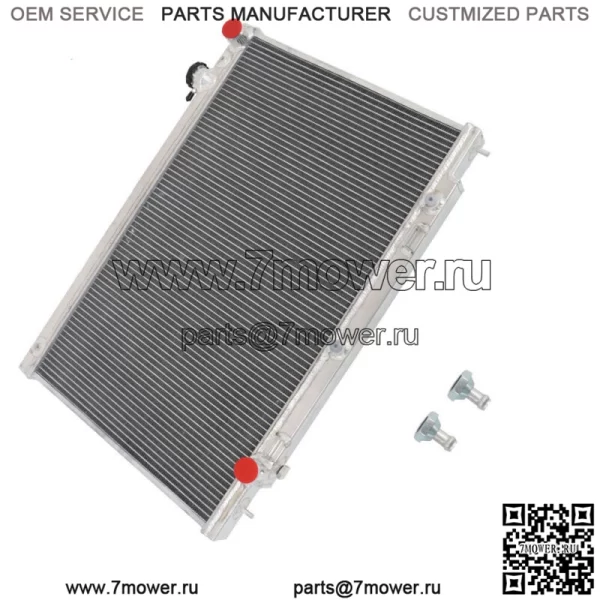 2-рядный алюминиевый радиатор на 2004-2007 годы Infiniti G35 Coupe 2005 2006 2003 3.5L V6 - Image 5