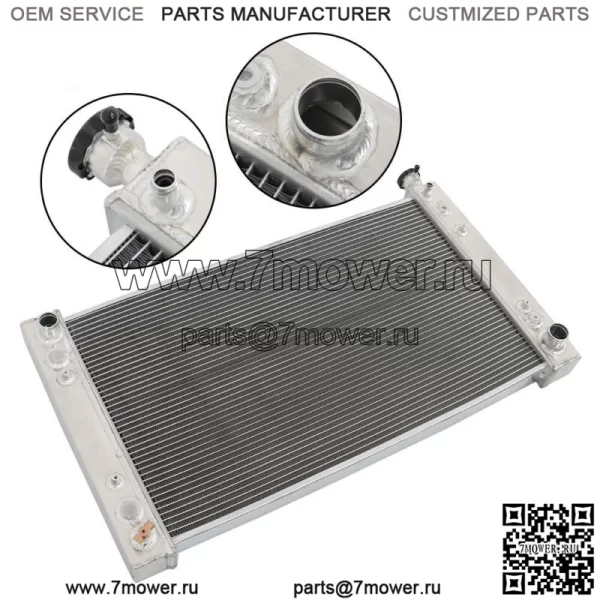 3-рядный радиатор для пригородного грузовика-пикапа Chevy C/K GMC 1500/2500/3500 1988-1995 гг. - Image 3