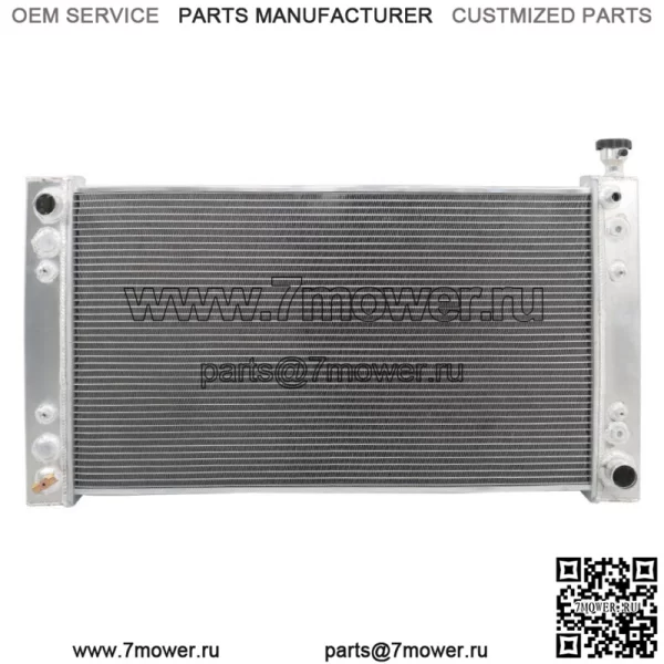 3-рядный радиатор для пригородного грузовика-пикапа Chevy C/K GMC 1500/2500/3500 1988-1995 гг. - Image 4