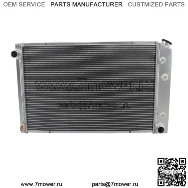 Для 73-87 Chevy Truck 73-1991 Blazer 19 x 28-1/4 "-Core 3-рядный алюминиевый радиатор - Image 4
