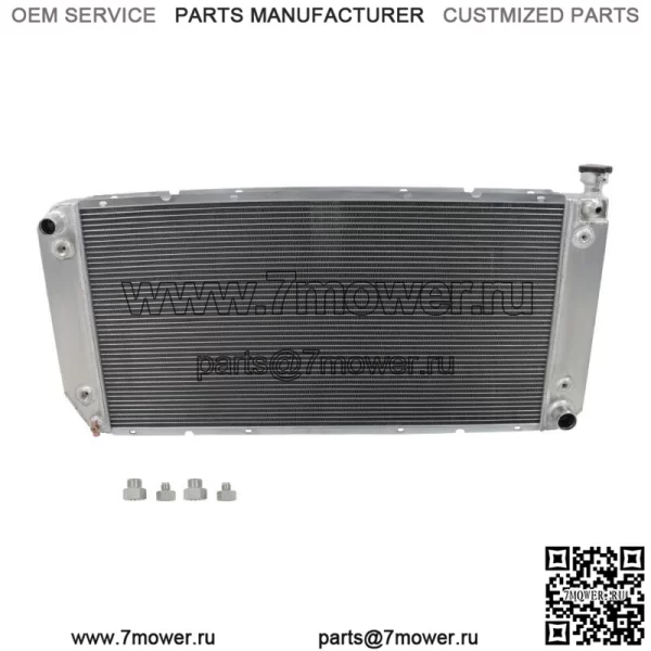 4-рядный радиатор для Chevy GMC C/K 1988-2000 годов выпуска 1500 2500 3500 пикап 5,7 л 7,4 л V8 - Image 2