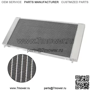 Для Chevy Silverado 1500 2500 Tahoe GMC Sierra Yukon 34-дюймовый 3-рядный алюминиевый радиатор