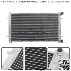 2-рядный алюминиевый радиатор для VW VAG Golf Jetta MK4 Audi TT 1J0121253AD 1999-2005 гг.