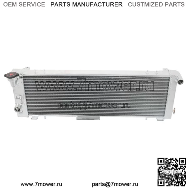 3-х рядный алюминиевый радиатор для Jeep Cherokee XJ Comanche 2.5L 4.0L AT/MT 1991-2001 гг. - Image 2