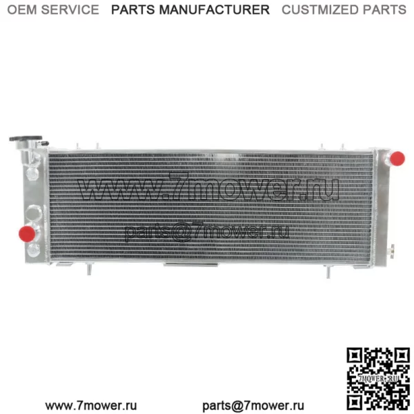 3-х рядный алюминиевый радиатор для Jeep Cherokee XJ Comanche 2.5L 4.0L AT/MT 1991-2001 гг. - Image 3