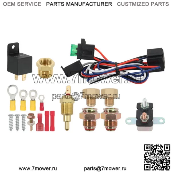 Комплект 3-рядного радиатора + кожух вентилятора для грузовика Chevy GMC C/K C1500 C2500 C3500 1988-1999 гг. - Image 2