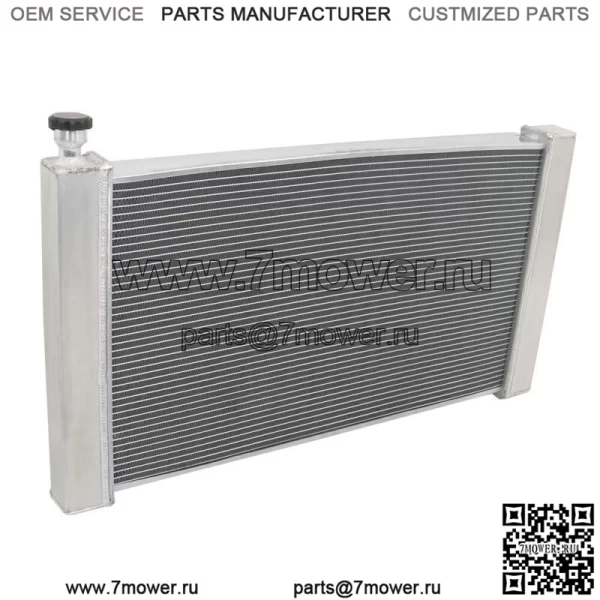Комплект 3-рядного радиатора + кожух вентилятора для грузовика Chevy GMC C/K C1500 C2500 C3500 1988-1999 гг. - Image 4