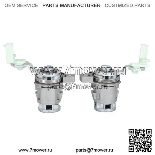 Для Honda Civic 2001 2002-2005 с 2 ключами, левый и правый цилиндр замка двери - Image 5