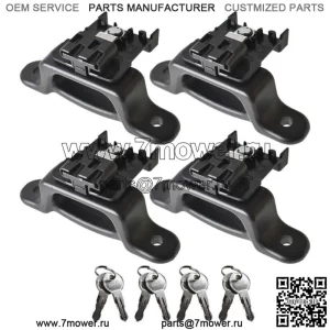 Для Ford F150 F250 4X 2015-2020 гг. Коробка с креплениями для грузовика, зажимы для кровати, замок FL3Z99000A64B