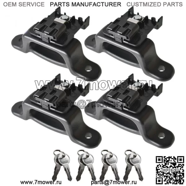 Для Ford F150 F250 4X 2015-2020 гг. Коробка с креплениями для грузовика, зажимы для кровати, замок FL3Z99000A64B