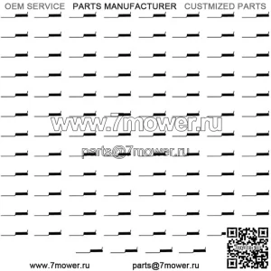 Пружины Power Rake 100PK, совместимые с Bluebird Husqvarna Yazoo EZ-Rake Kees 540091010