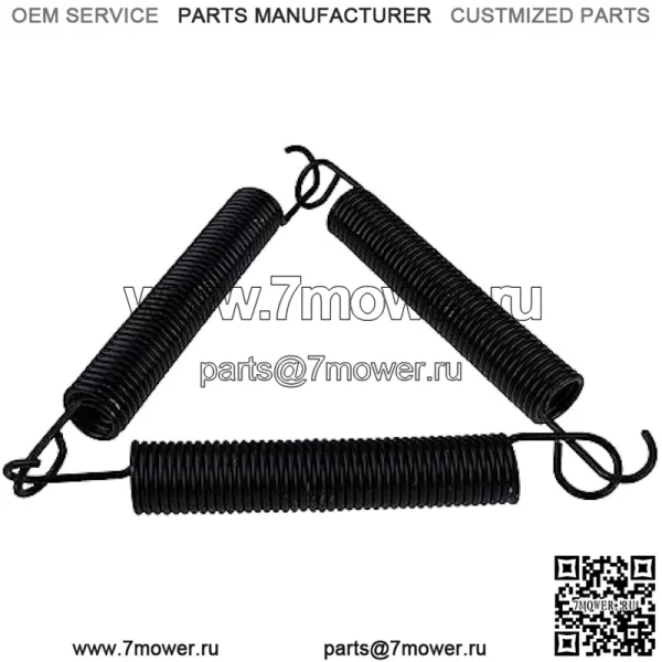 Пружина приводной деки, 3 шт. 532196105 196105 14105, совместима с Husqvarna AYP - Image 2
