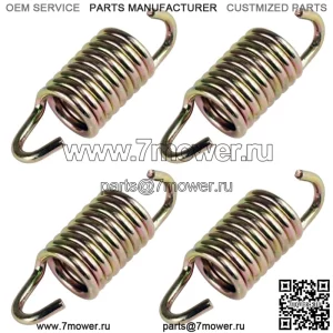 4 пружины глушителя для Polaris Sportsman X2 500 700 800 EFI 2007-2010 (Для: Polaris Sportsman 800)