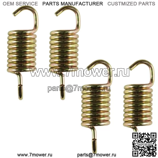4 пружины глушителя для Polaris Sportsman X2 500 700 800 EFI 2007-2010 (Для: Polaris Sportsman 800) - Image 3